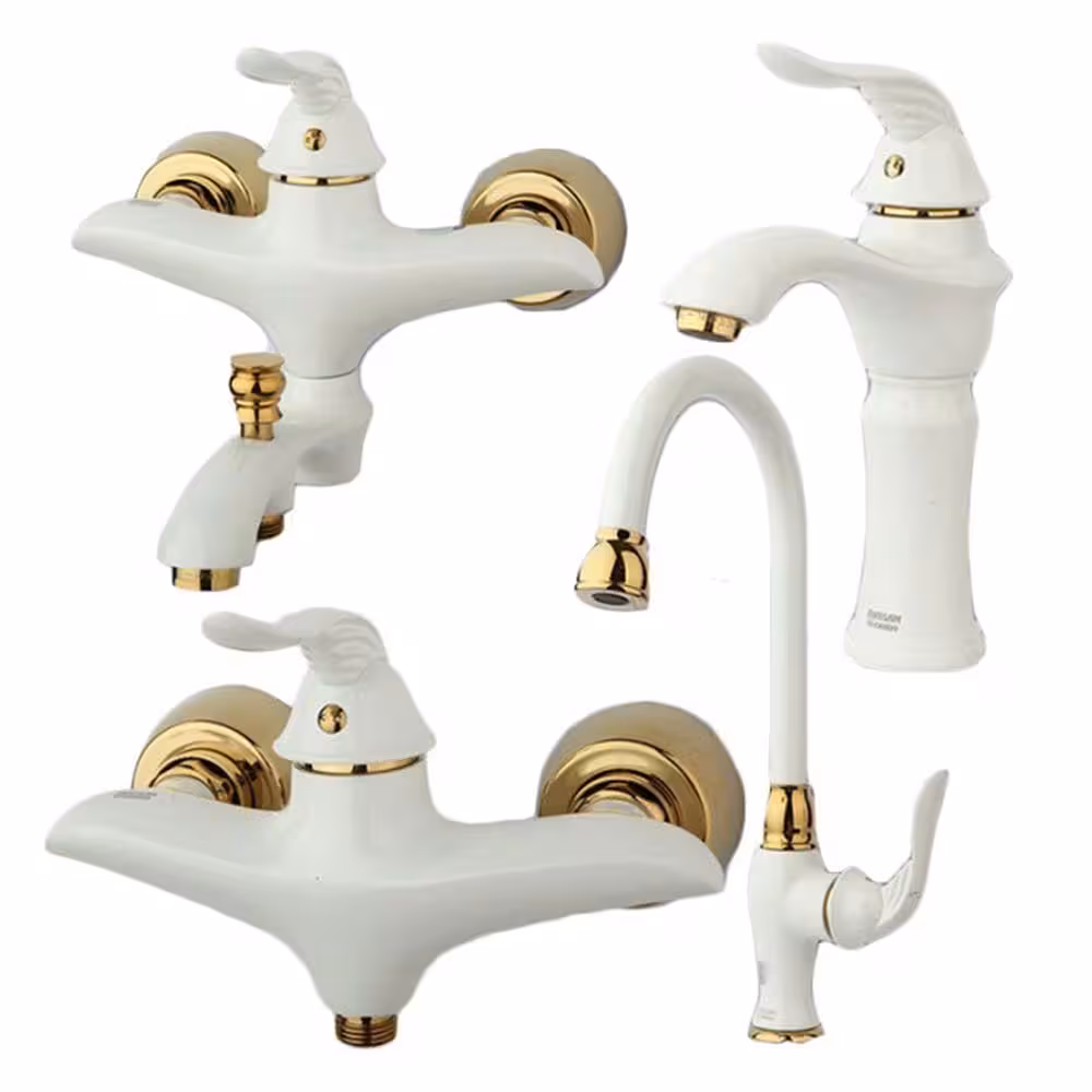 شیرآلات راسان مدل پریمو شیری طلایی