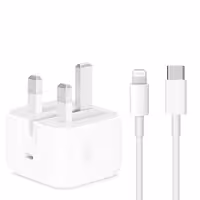 شارژر دیواری  25  وات مدل IPHONE 14 pro MAX به همراه  کابل لایتنینگ | کالا مکس