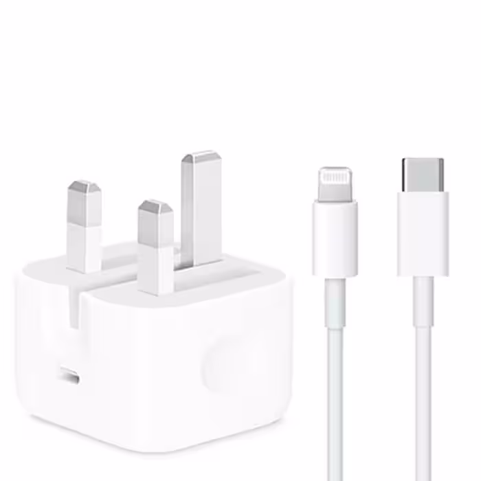 شارژر دیواری  25  وات مدل IPHONE 14 pro MAX به همراه  کابل لایتنینگ | کالا مکس