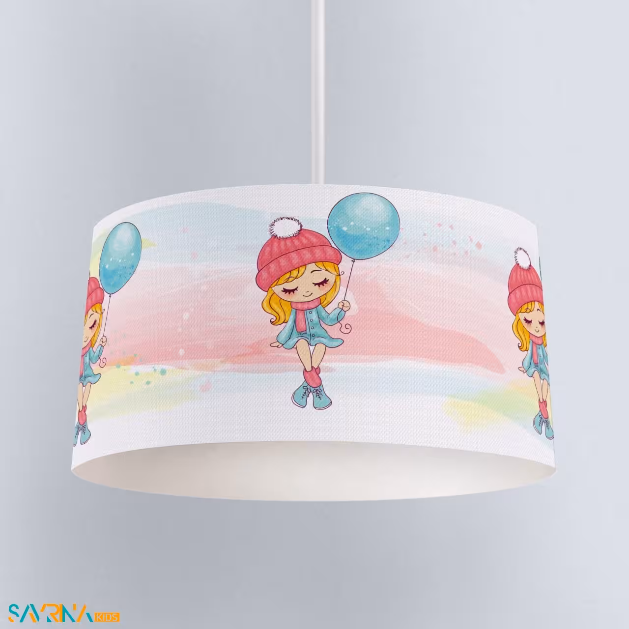 لوستر بچگانه طرح دختر سرمایی کد A2737