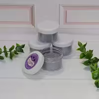 رنگ پودری صدفی شاین خاکستری 21 گرمی
