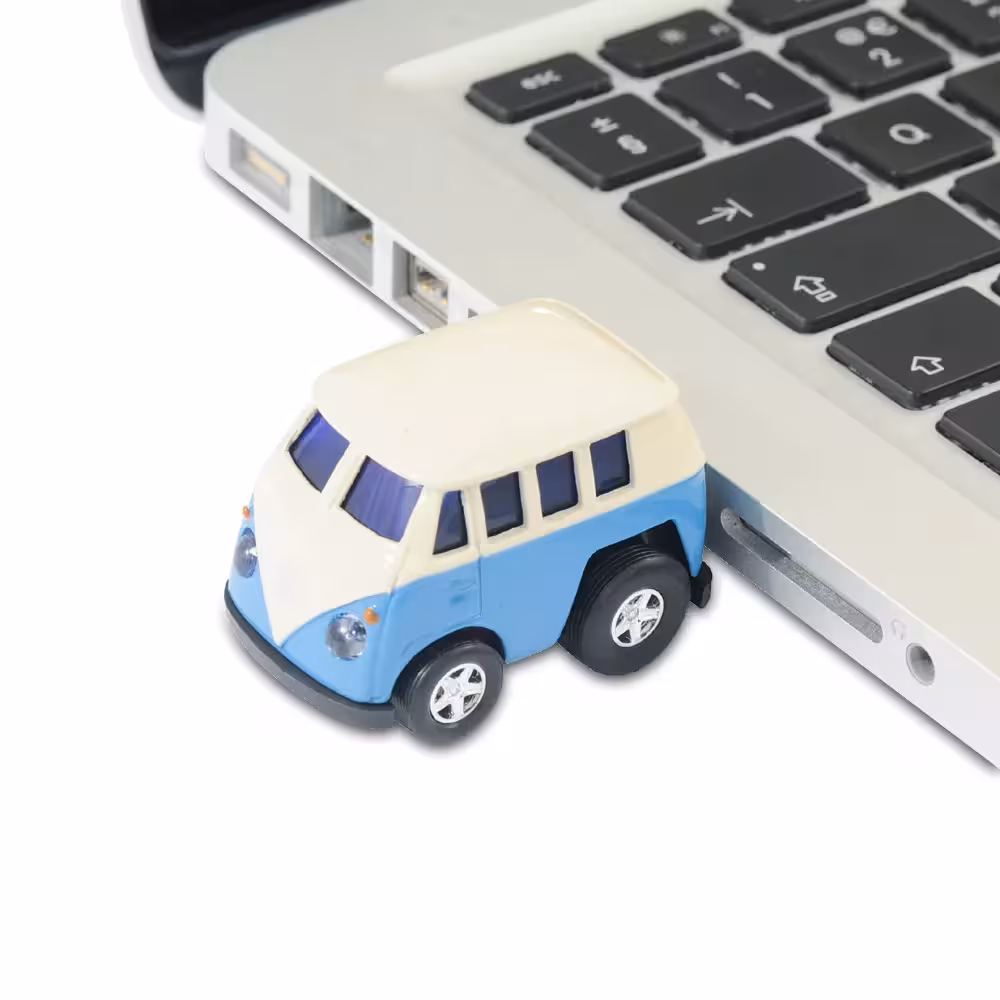 فلش مموری پرلیت یو اس بی طرح ماشین مینی بوس فولکس کد P-31-U3.0 ظرفیت 64 گیگابایت