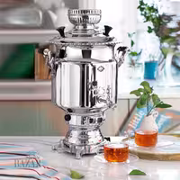 سماور گاز سوز 6 لیتری عالی نسب مدل آتریس سیمین