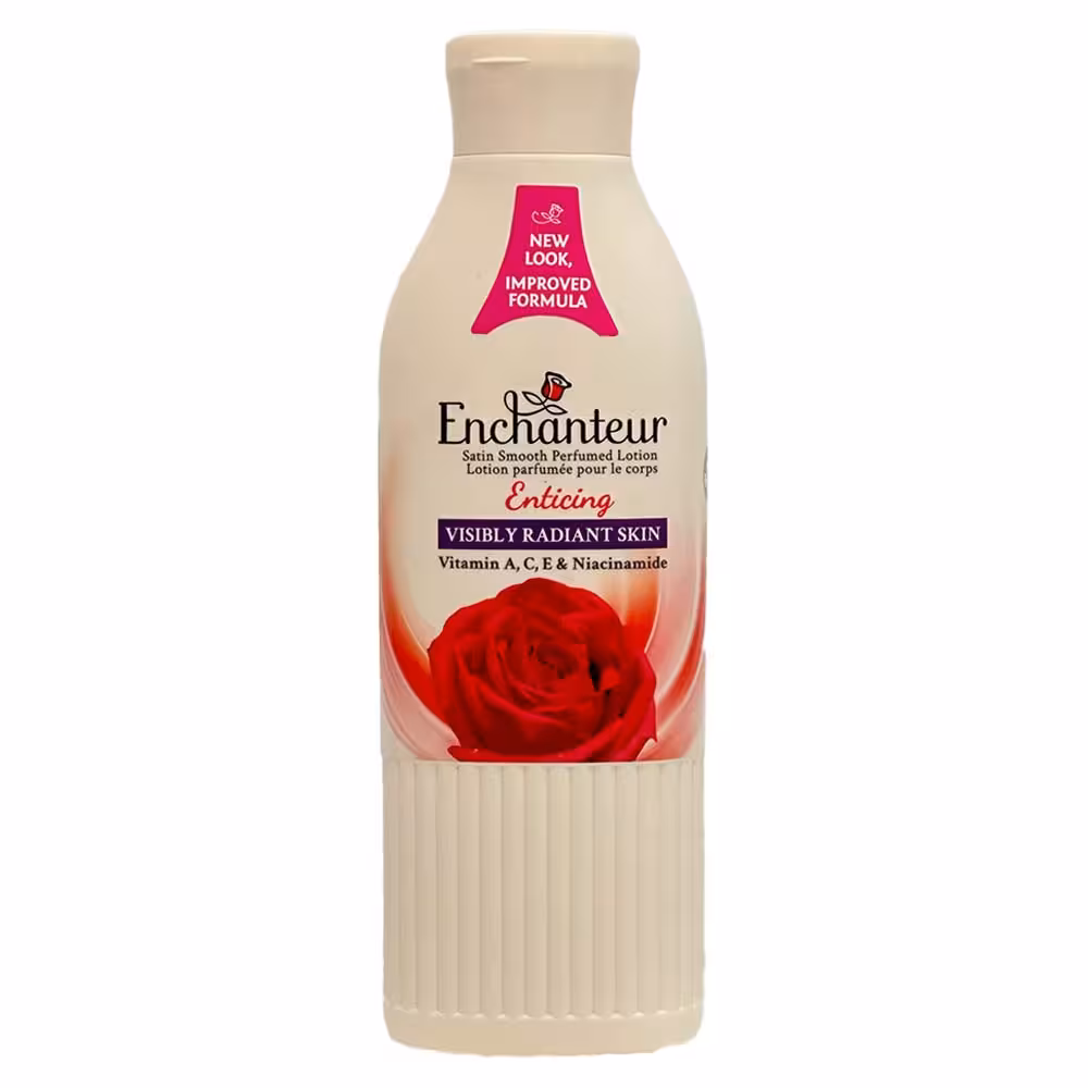 لوسیون بدن عطری Enchanteur انشانتر مدل Enticing حجم 250ml