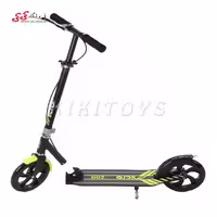 اسکوتر آلومینیومی دو چرخ میکرو  مشکی-سبز  MICRO S200