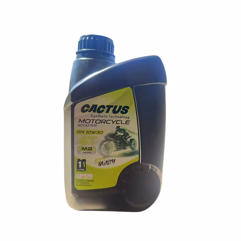 روغن موتور سیکلت تمام سنتتیک کاکتوس مدل SN 10W-30 حجم 1 لیتر | کالا مکس