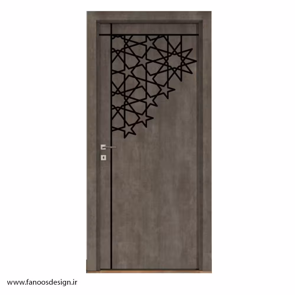 درب پلی‌وود با طراحی منحصر به فرد کد 4670