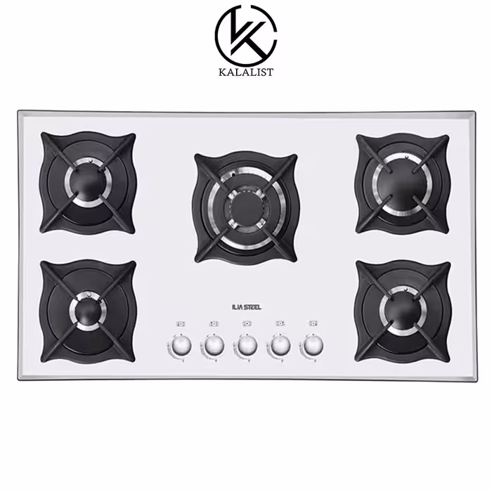 اجاق گاز شیشه ای ایلیا استیل مدل G524W