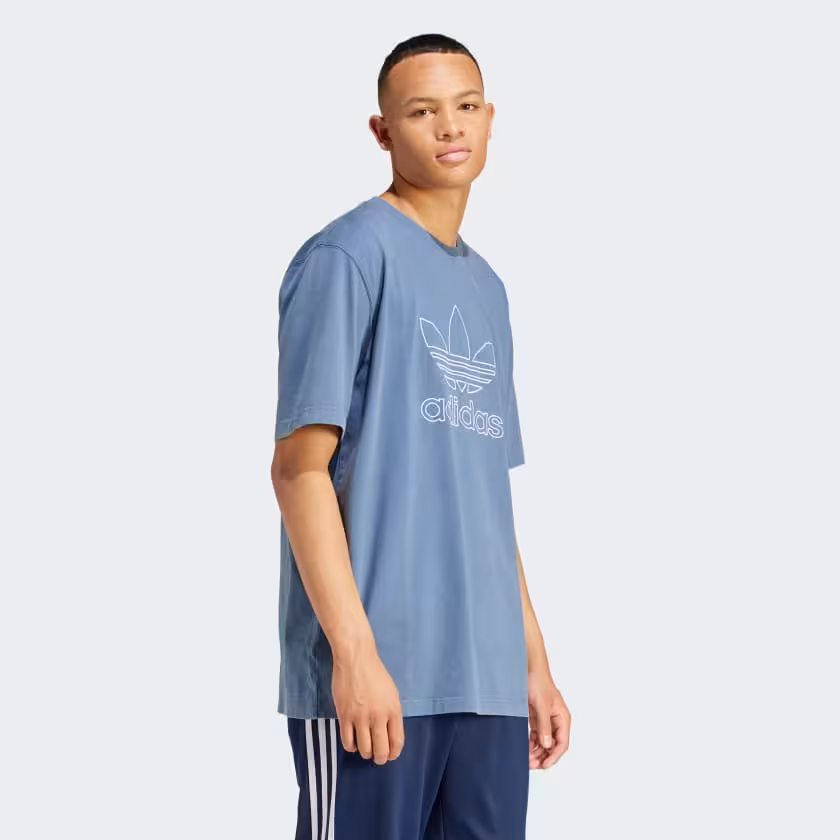 قیمت و خرید تی شرت آبی مدل آدیداس ADICOLOR OUTLINE TREFOIL اورجینال