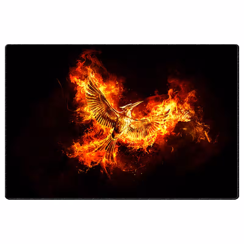 ماوس پد گیمینگ طرح Firebird