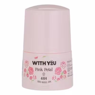 رول ضد تعریق زنانه ویت یو مدل PINK PETAL حجم 50 میلی لیتر