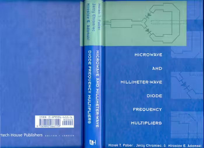 خرید و دانلود نسخه کامل کتاب microwave and millimeter - wave diode frequency multipliers