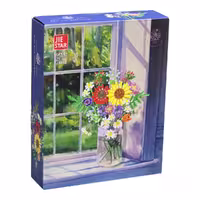 لگو گل آفتابگردان مدل Midsummer برند Jie Star کد JJ9028 تعداد 976 قطعه