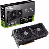 کارت گرافیک ایسوس مدل Dual RTX 4070 Ti Super OC حافظه 16 گیگابایت