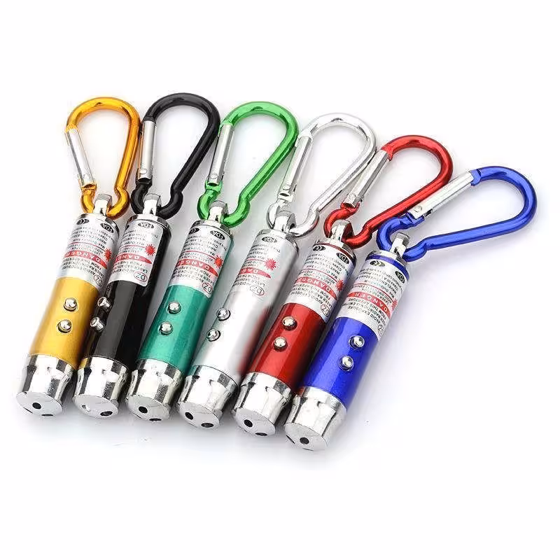 لیزر پوینتر 3 کاره   چراغ قوه آویز دارMULTI FUNCTION LASER POINTER