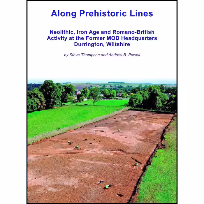 کتاب زبان اصلی Along Prehistoric Lines اثر Steve Thompson and Andrew Powell