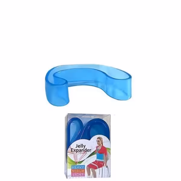 کش مینی لوپ ژله ای آبی مدل Jelly Expander 1043-H