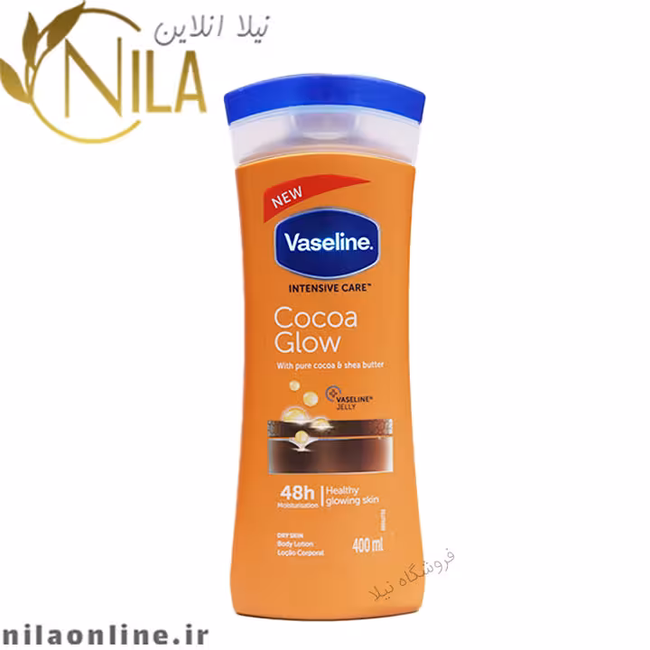 لوسیون بدن شکلاتی وازلین vaseline حجم 400 میلی لیتر