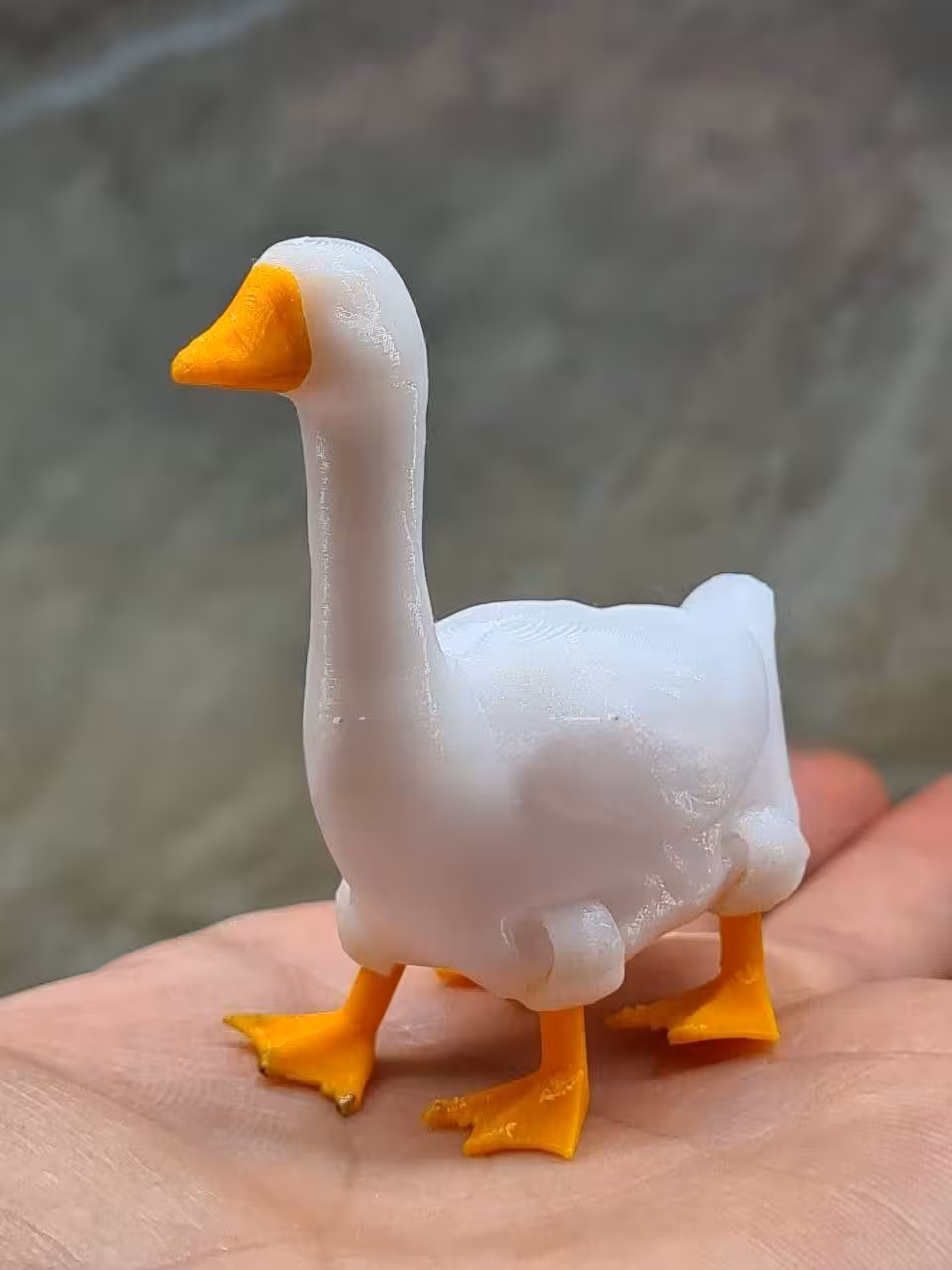 مدل سه بعدی غاز چهارپا متحرک (slt)