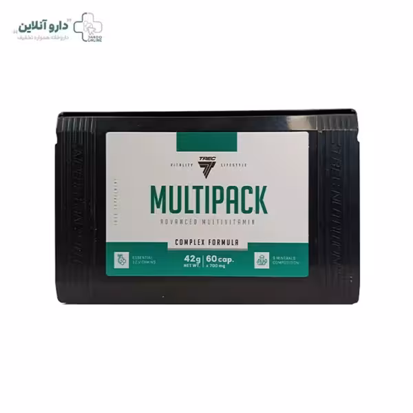 کپسول مولتی ویتامین مولتی پک ترک نوتریشن 60 عددی