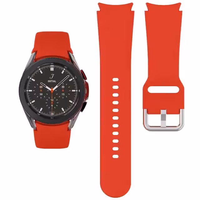 بند سیلیکونی سامسونگ واچ 4 20MM قرمز