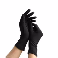 دستکش نخی مشکی (یک جفت)