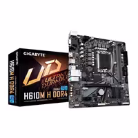 مادربرد کامپیوتر گیگابایت مدل H610M H، پشتیبانی از حافظه DDR4