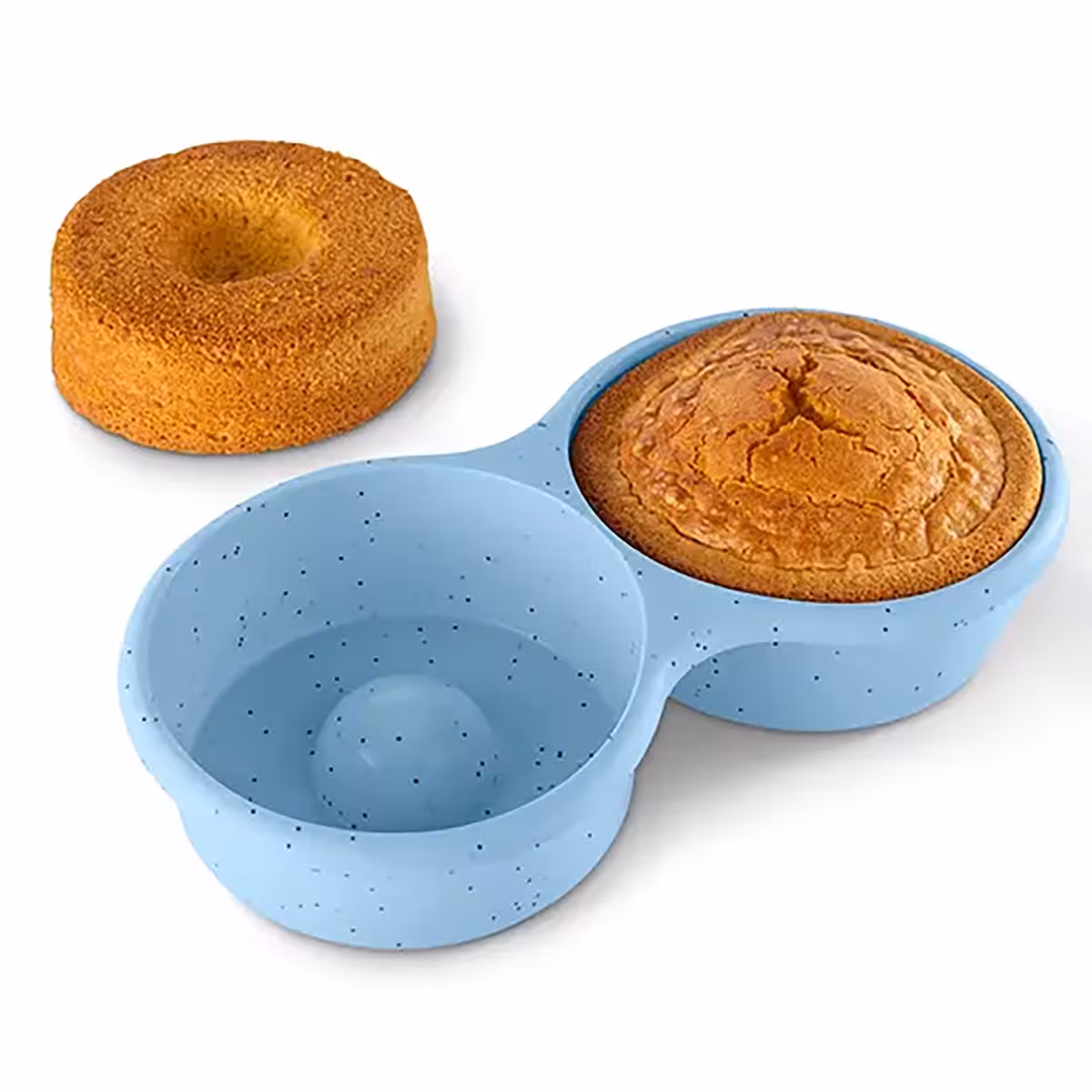 قالب کیک سیلیکونی بهم چسبیده چیبو