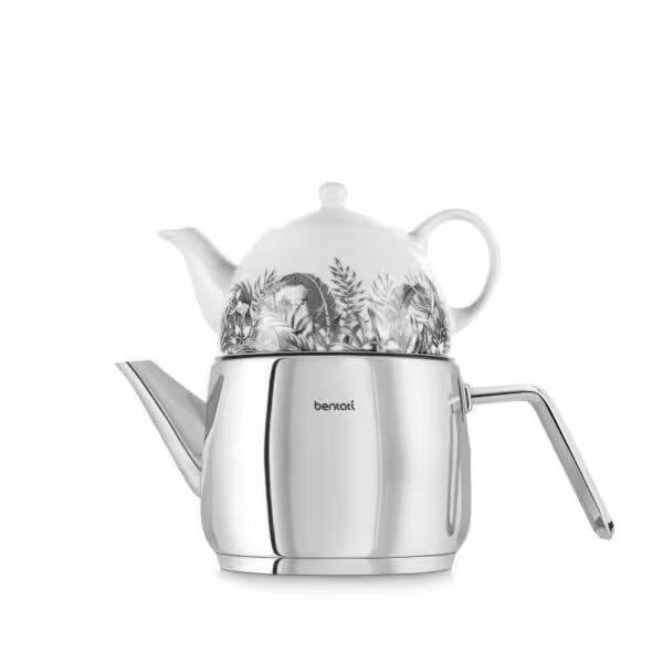 بنتاتی - ست کتری و قوری لوله ای براق 2046