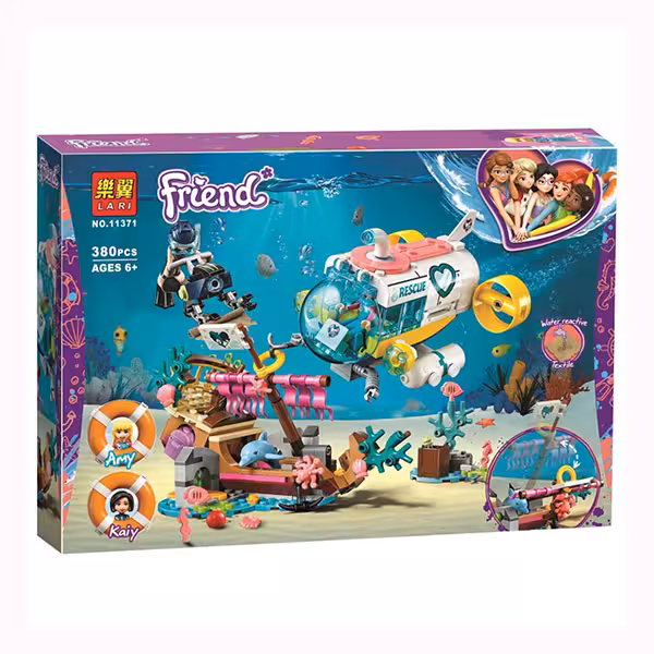 لگو فرندز زیردریایی برای نجات دلفین