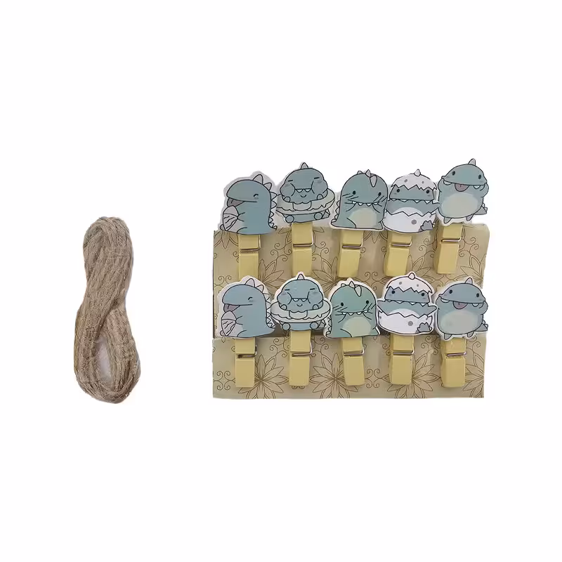 گیره چوبی ریسه دار