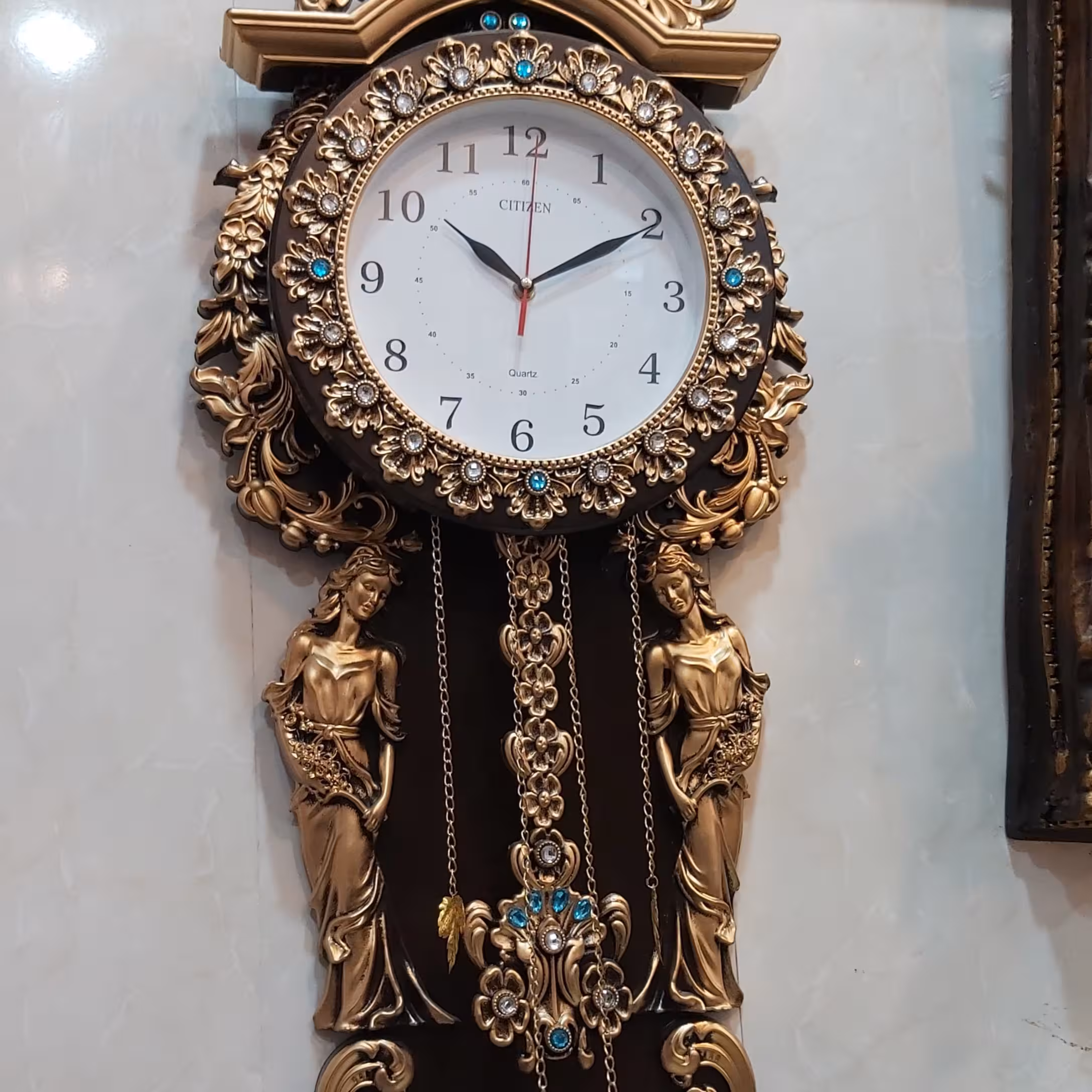 ساعت دیواری طرح عروس