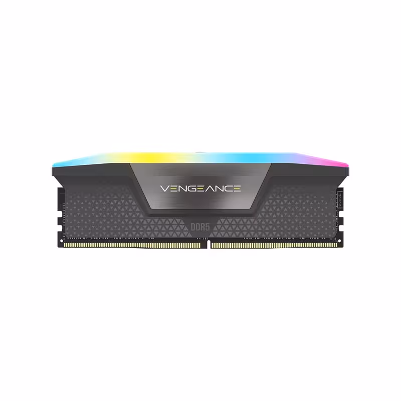 رم کامپیوتر کورسیر RAM CORSAIR VENGEANCE RGB 16GB 5200MHz CL40 DDR5