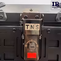 باکس موتور سیکلت مکعبی فلزی Tns مشکی کد T45-05