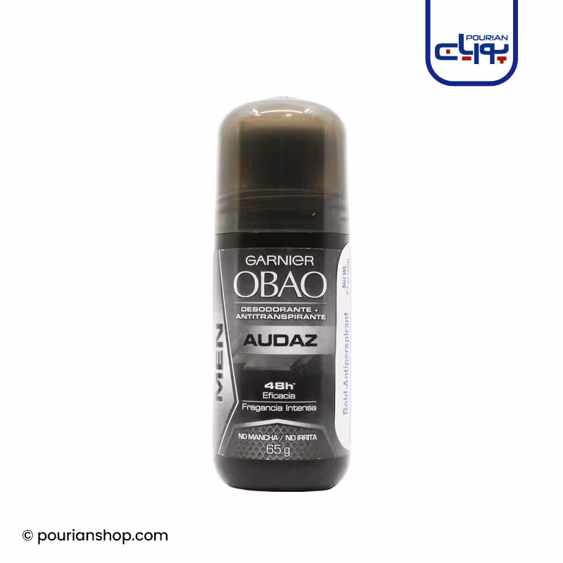 رول ضد تعریق دئودورانت مردانه گارنیر audaz مدل Cool Metal وزن 65 گرم