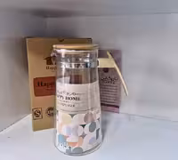 پارچ آب درب چوبی هپی هوم