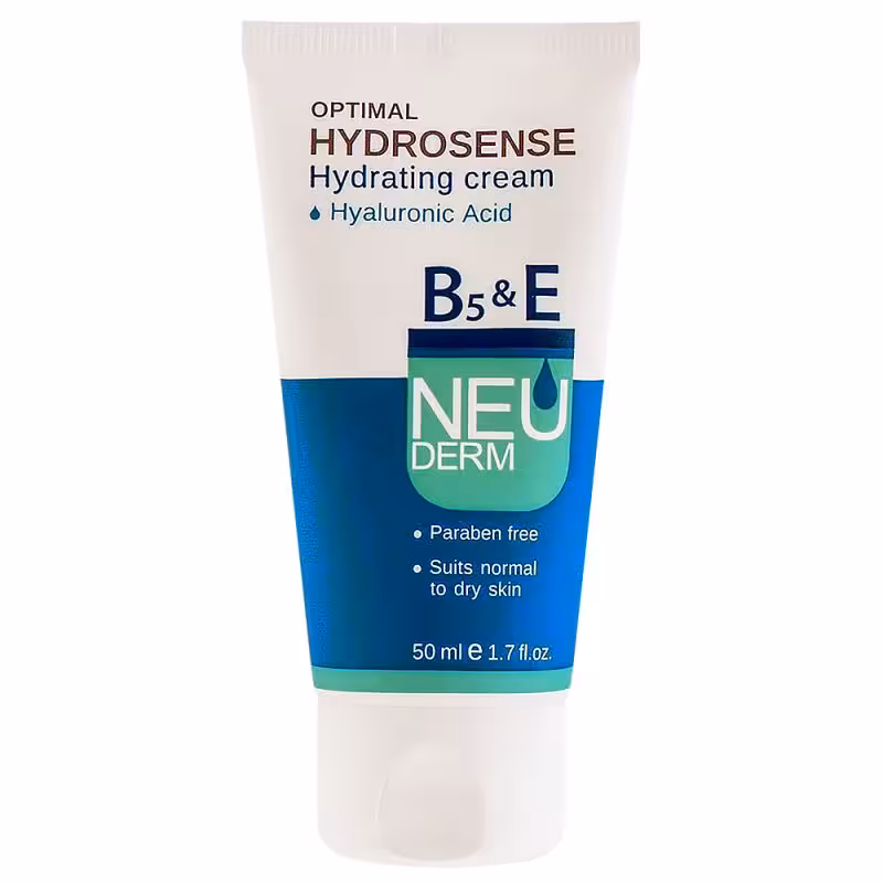 کرم ابرسان نئودرم تیوپی مدل Optimal Hydrosense – حجم 50 میلی لیتر