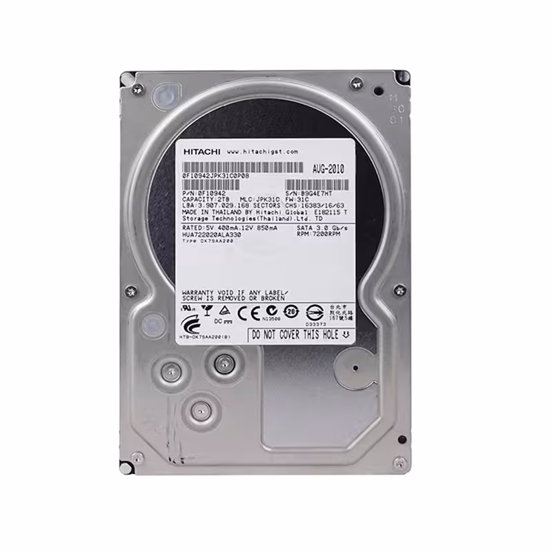 هارد اینترنال 2 ترابایت هیتاچی HDD HITACHI 2TB