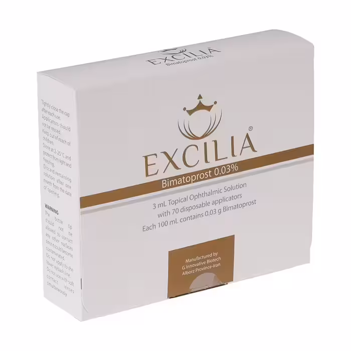 محلول تقویت کننده و رشد مژه اکسیلیا بیماتوپروست 0.03 درصد 3 میلی لیتر