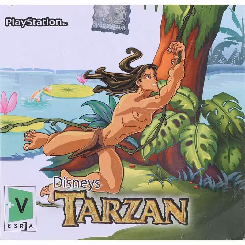 بازی Tarzan لوح زرین مناسب برای PS1