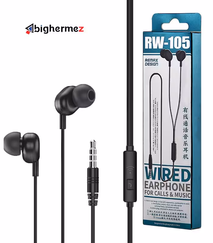 هندزفری باسیم ریمکس مدل RW-105