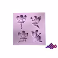 قالب سیلیکونی فرشته 4 تایی 10 در 11 سانت