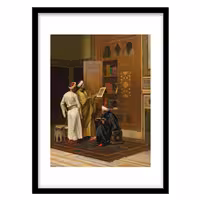 قیمت و خرید تابلو دکوراتیو مدل نقاشی کلاسیک شرقی کد 1386