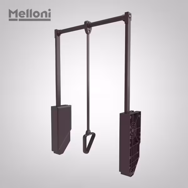 رگال آسانسوری ملونی سری Space - یراقینو فروش یراق آلات کابینت و درب