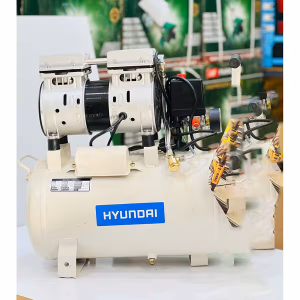پمپ باد 550 وات هیوندا مدل 50 لیتری