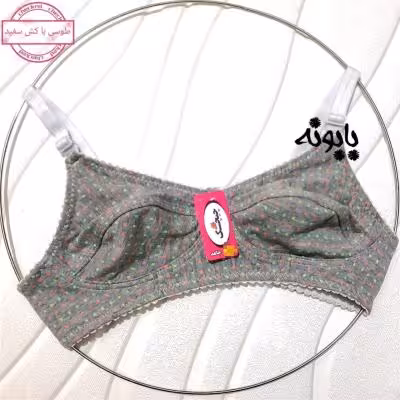 سوتین ملانژ کش سفید