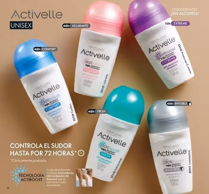 مام های رولی ضد تعریق دئودورانت اکتیول 🌸