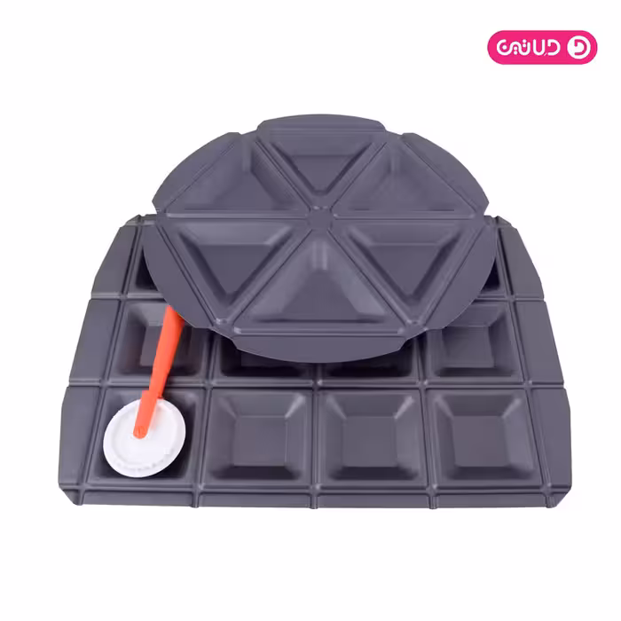 قالب تفلون مربع و 3 گوش جعبه ای 2 عددی