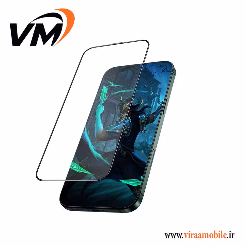 گلس فول چسب آیفون iPhone 16 Pro Max