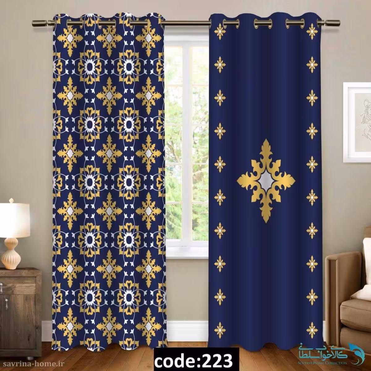 پرده پانچی سری اسلیمی مدل Sh-223